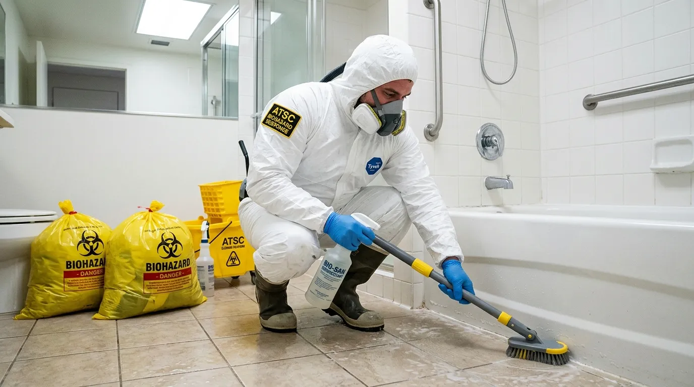 Decontamination equipment deployed for Blood Cleanup in Batesville